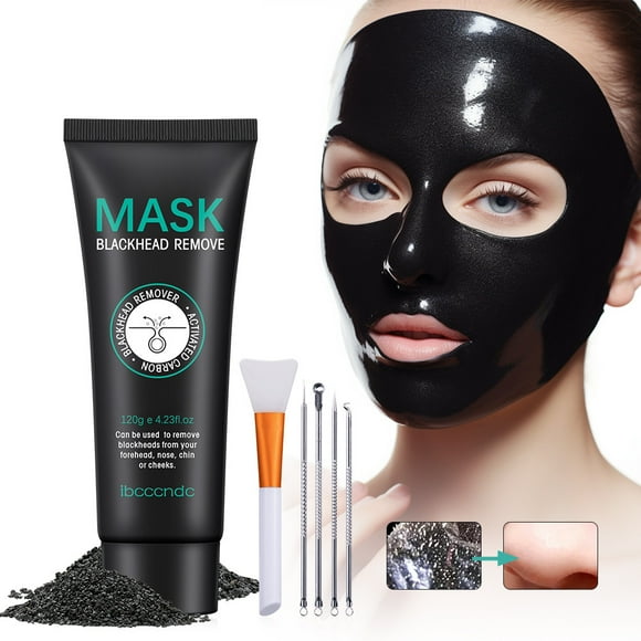 Fiudx Mascarilla Facial Exfoliación y Fórmula Botánica Suave, No Irritante, Elimina Puntos Negros, Limpieza Profunda, Suaviza La Piel y Minimiza Los Poros, para Todo Tipo de Piel, Incluye Accesorios