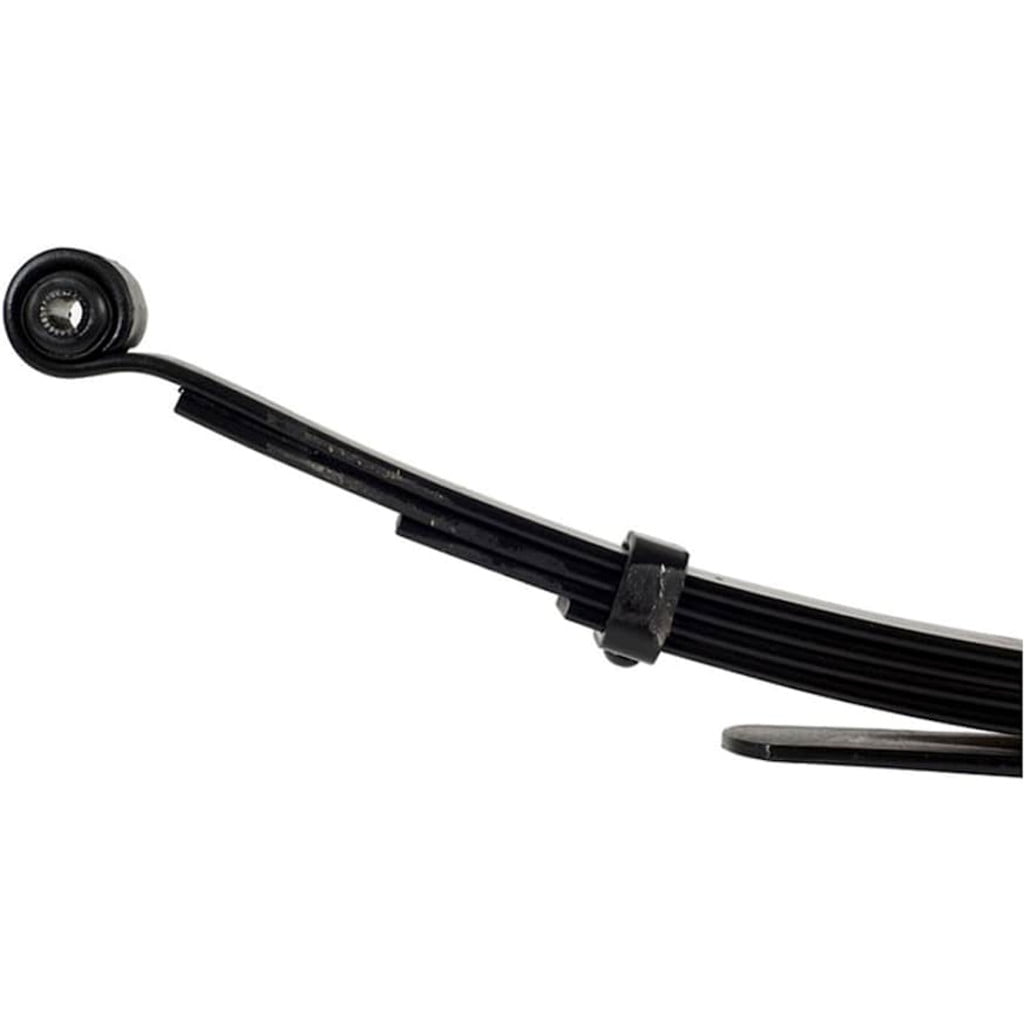 KarParts360 For Isuzu Hombre 1996 97 98 99 2000 Suspension Leaf Spring | Steel | Black Bushing Color | Berlin Eye End 1 Attachment Type | Berlin Eye End 2 Attachment Type | For 15642471, 61-971