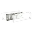 thumbnail image 3 of Isaac Jacobs 2x6 Super Thick [23MM Thickness] Clear Acrylic Magnetic Block Photobooth Picture Frame, Double-Sided, Frameless, Freestanding, Desktop, Made for Photobooth Photos 2x6, 3 of 4