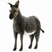 Hansa Toys 3808 Ride On Donkey - Grey and White