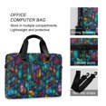 thumbnail image 4 of FORMRS 16" Laptop Bag Carrying Sleeve Case with Handle Travel Shoulder Briefcase, Stained Glass Pattern, 4 of 8