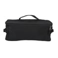 thumbnail image 4 of Bolsa de Camping de gran capacidad con doble cremallera, bolsa de almacenamiento de vajilla con asa para exteriores, color negro, 4 of 12
