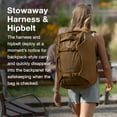 thumbnail image 4 of Osprey Sojourn Porter Travel Pack 46L Koseret Green, 4 of 5
