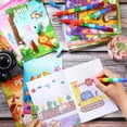 thumbnail image 3 of Juego de libros para colorear BenLouis para niños con crayones apilables, 3 of 7