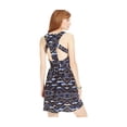 thumbnail image 2 of Material Girl Vestido sin mangas con recorte en la espalda para mujer, negro, mediano, 2 of 2