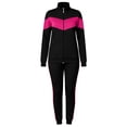 thumbnail image 7 of Mifsaly Womens Track Suits 2 Piece Set Fall Trendy Color Block Workout Daily Lounge Matching Outfits Collared Zip Up Jacket And Jogger Pants, 7 of 7