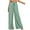 Green, variant on Odeerbi Pants for Women Trendy Autumn 2025 Casual Loose Pocket Solid Trousers Wide Leg Pants Beige