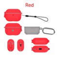 thumbnail image 3 of Earphone Protector Case Silicone Cover With Carabiner Compatible For Airpods Pro 2 2022 Headset Accessories, 3 of 8