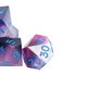 thumbnail image 4 of Juego de dados de 7 Uds., dados poliédricos de colores de resina con remolino de cielo estrellado para juego de mesa, 4 of 8
