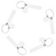 thumbnail image 1 of unbranded 5Ud Etiquetas Colgantes De Llave En Inoxidable Para Manualidades Y, 1 of 8