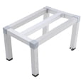 thumbnail image 1 of Commercial Storage Rack, Aluminum Dunnage Rack 1000 LBS Capacity for Restaurant Kitchen, Supermarket - Heavy Duty & NSF Certified, 1 of 6
