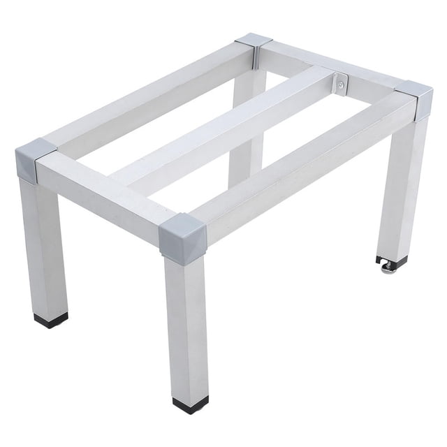 Commercial Storage Rack, Aluminum Dunnage Rack 1000 LBS Capacity for Restaurant Kitchen, Supermarket - Heavy Duty & NSF Certified