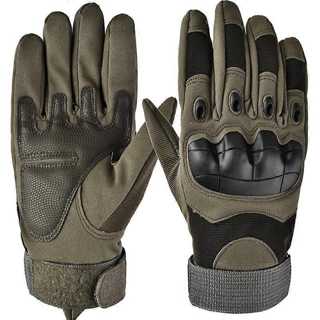 SZTXJ Tactical Gloves Motorcycle Gloves Military Glove Hard Knuckle for Hiking Climbing Outdoor Sports Cycling MTB Working