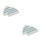 thumbnail image 1 of Inteprter 2 Pieces Steam Replacement Pad Clean Household Cushion Cloth Accessory Tool Replace Equipment Mops Cleaning Microfiber 28.5x19.5x2.0 cm 2piezas, 1 of 6