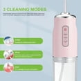 thumbnail image 2 of Flosser dental eléctrico - Instrumento de limpieza de pulso, dispositivo de agua dental para hogar, enjuague bucal portátil, 2 of 7