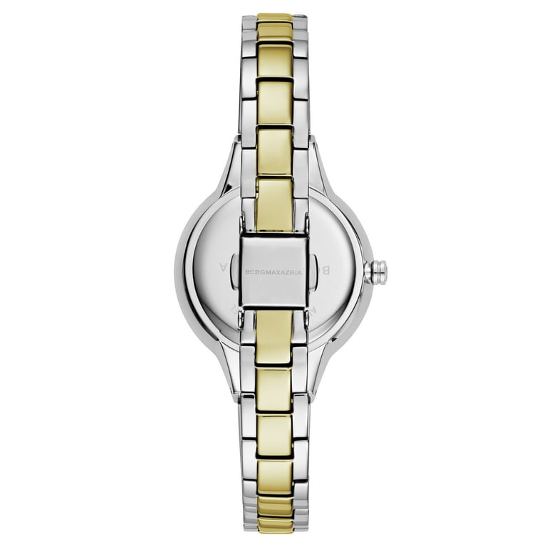 BCBG Maxazria Women's Classic Two Tone Gold Bracelet Watch