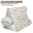 thumbnail image 2 of FORMRS A4 Clipboard Folder with Pen Holder Horizontal Foldable School Office Binder, Pastel Floral Pattern, 2 of 9