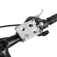 thumbnail image 4 of Clip para manillar para una navegación segura en bicicleta Soporte para teléfono de bicicleta de aluminio plateado, 4 of 8