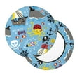thumbnail image 3 of Goofa Pirate Marine Animals Printed Stool Covers Round, Waterproof Round Bar Stool Covers Anti-Slip Round Bar Stool Seat Cover with Elastic Bands Durable -, 3 of 7