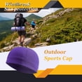 thumbnail image 2 of thinsony Cooling Skull Caps Mesh Fabric Windproof Cycling Chic Sun Protection Biking Accessories Summer Durability Riding Hats purple, 2 of 9