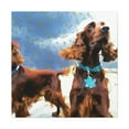 thumbnail image 1 of Dreaming Irish Setter - Canvas, 1 of 10