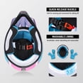 thumbnail image 2 of Casco integral para motocross juvenil Roozo con gafas y guantes, 2 of 4