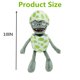 thumbnail image 3 of Basherise 3 piezas Pvz Plant And Zombies Conjuntos de peluche Juguetes Sombrero blanco Zombie Cáscara de huevo Zombie Jersey Zombie Figura de felpa Muñeca Gran regalo para Navidad Cumpleaños Nuevo, 3 of 5