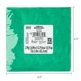 thumbnail image 6 of 6.5" x 6.5" Disposable Green Paper Napkins, 24 Count, by Way To Celebrate, 6 of 6