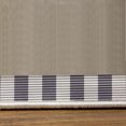 thumbnail image 3 of Plaid Turkish Area Rug, Lumberjack Fashion Buffalo Checks Pattern Retro Style Grid Composition, Soft Carpet for Living Room Decor with Distressed Look, 2.6' x 5', Navy Blue and White, by Ambesonne, 3 of 4