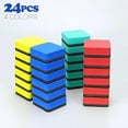 thumbnail image 3 of Dry Erase Eraser,24 Pack Magnetic Whiteboard Erasers,Small Dry Erase Board Erasers for Classroom, Home, and Office (24pcs-Square), 3 of 10