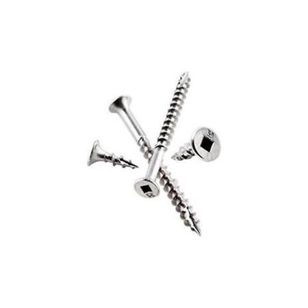 

Simpson Strong-Tie 5000164 No. 8 x 2.5 in. Square Bugle Head Stainless Steel Deck Screws 22 lbs - Pack of 2000