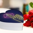 thumbnail image 4 of Koyal Wholesale Valentine's Day Heart Shaped Gift Box with Lid, Sexy Lips, Reusable Heart Box, 8"x6", 1-Pack, 4 of 5