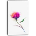 thumbnail image 2 of Isolated Purple Poppy Flower, 2 of 3