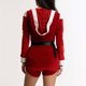 thumbnail image 5 of Camisola con encaje bordado y perspectiva para mujer, falda para dormir, conjuntos de lencería con espalda en T, conjunto de lencería de poliéster para mujer, 5 of 5
