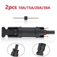 thumbnail image 3 of 2PCS Solar Panel Cable Blocking Diode Waterproof Connector Compatible, 3 of 4