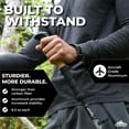 thumbnail image 2 of Cascade Mountain Tech Aircraft-Grade Aluminum Quick Lock Trekking Poles with Cork Grip, 2 of 8