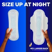 Always Ultra Thin Pads Without Wings, Size 2, Long Super Absorbency, 40 Count