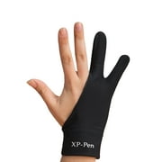 XP-Pen Drawing Anti-fouling Lycra Graphics Two-Finger Glove Free Size