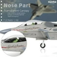 thumbnail image 3 of NUOTIE 1/100 F-22 Raptor Jet Fighter Model Stealth Combat Airplane Air Force Aircraft Alloy Metal Diecast Wing F22 Diecast Plane Model with Display Stand Collection Gift for Adult (AF91001), 3 of 6