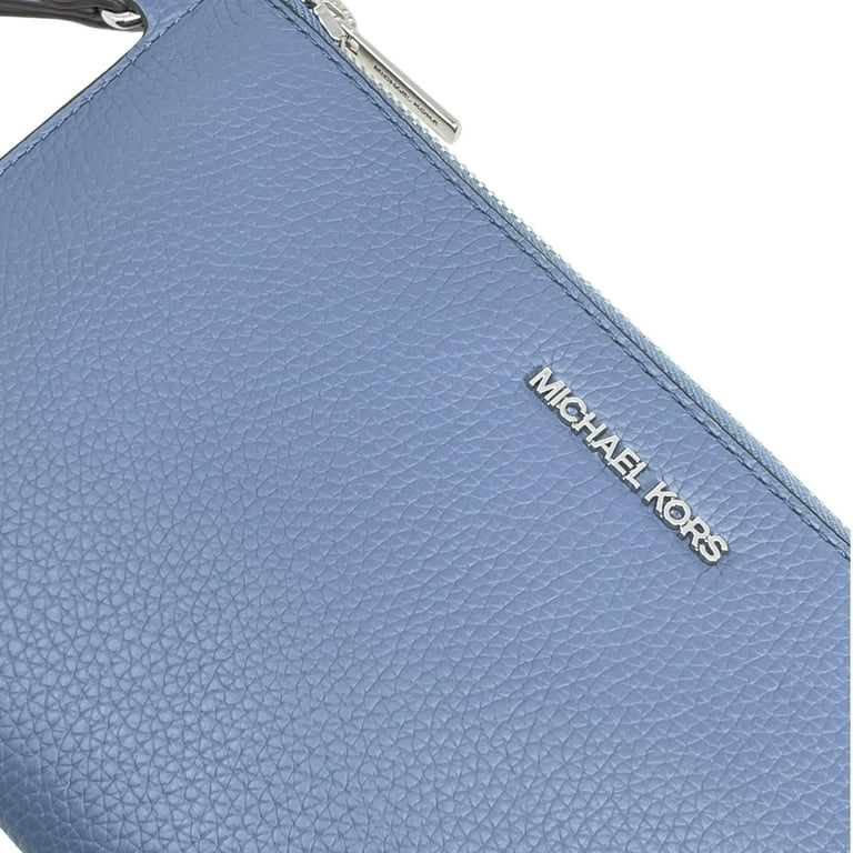 Michael Kors Women's Jet Set Travel Large Top Zip Pebbled Leather