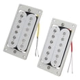 thumbnail image 4 of 2 Pieces Electric Guitar Neck and Bridge Pickup Double Coil Pickup Parts Musical, 4 of 8