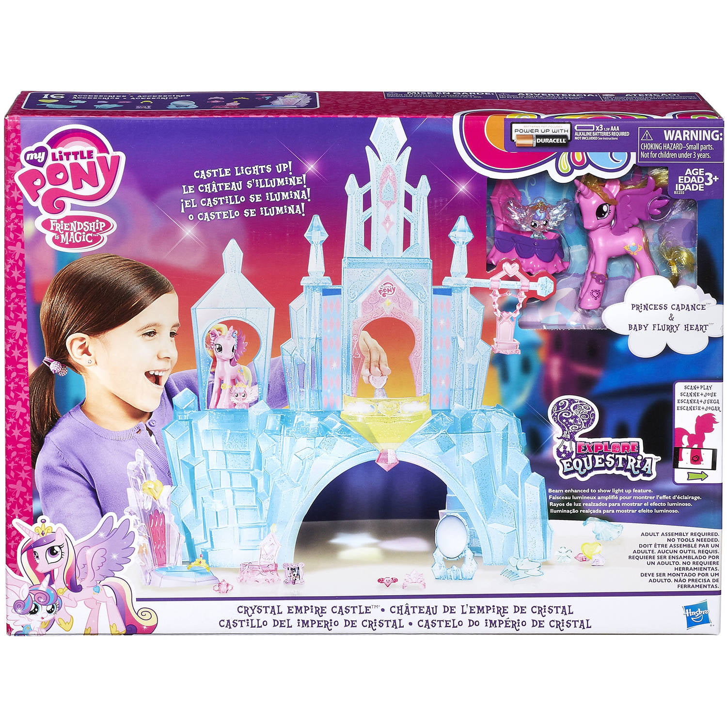 my little pony explore equestria crystal empire castle