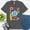 Asphalt, variant on Summer Pool Party Shirt | Cute Beach Vibes Graphic Tee for Vacation , Berry, 3XL