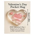 thumbnail image 2 of Valentines Day Pocket Hug, Pocket Hearts, Pocket Hug Heart with Greeting Cards, Long Distance Relationship Gift, Keepsake Exchange Relationship Cards for Colleagues, Family, 2 of 4