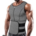 thumbnail image 2 of Chaleco deportivo de neopreno para hombre, chaleco de Sauna para postura correcta, soporte para la espalda, 2 of 2