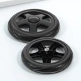thumbnail image 1 of VERDANVERSE 2Ud Negras Para Carrito De Compras Resistentes Y Ligeras Con Para Subir Escaleras Y Uso Diario, 1 of 8