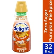 International Delight Zero Sugar Pumpkin Pie Spice Coffee Creamer Bottle, 32 fl oz
