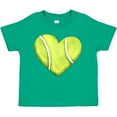 thumbnail image 3 of Inktastic Tennis Ball in Heart Boys or Girls Toddler T-Shirt, 3 of 5