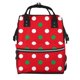thumbnail image 1 of Easygdp White and Green Polka Dot para Bolsa de Bebé de Gran Capacidad con Múltiples Bolsillos, Bolsa de Pañales para Padres, Bolsa de Viaje Organizada y Elegante, 1 of 6