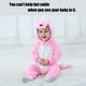 thumbnail image 2 of Mameluco con diseño de dinosaurio rosa Costume OLLULL, de 6 a 12 meses, 2 of 6